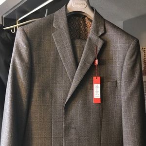 Italian Suit 38R Modern Fit